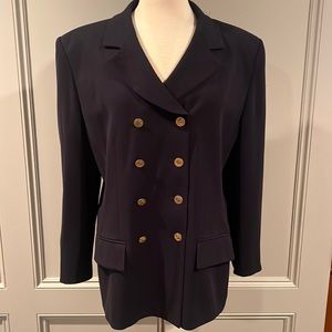 Navy pant suit
